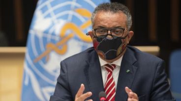 El director de la Organización Mundial de la Salud (OMS), Tedros Adhanom Ghebreyesus.