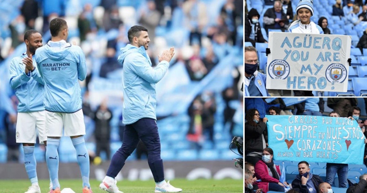 Emotiva Despedida Al Kun Agüero En El Manchester City Goles Y Nuevo