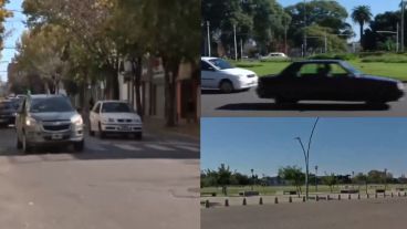 Una jornada bastante tranquila en Rosario durante la mañana.