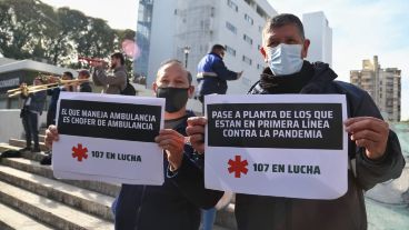 A 16 meses de iniciada la pandemia, los trabajadores del Sies exigen mejoras laborales.