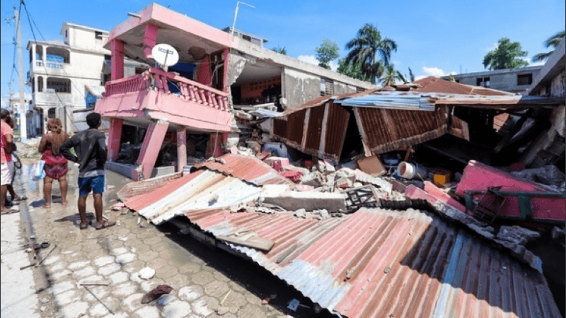 El sismo fue en el sur de Haití y tuvo una profundidad de 10 kilómetros.