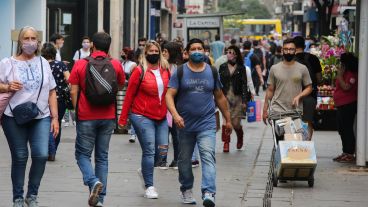 La ciudad tuvo un bajo número de contagios este lunes.