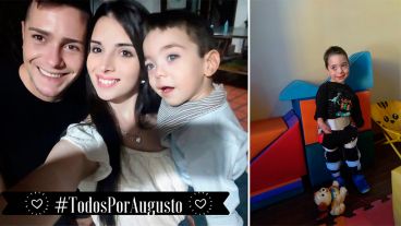 La familia pide colaboración para cubrir los tratamientos de su hijo.