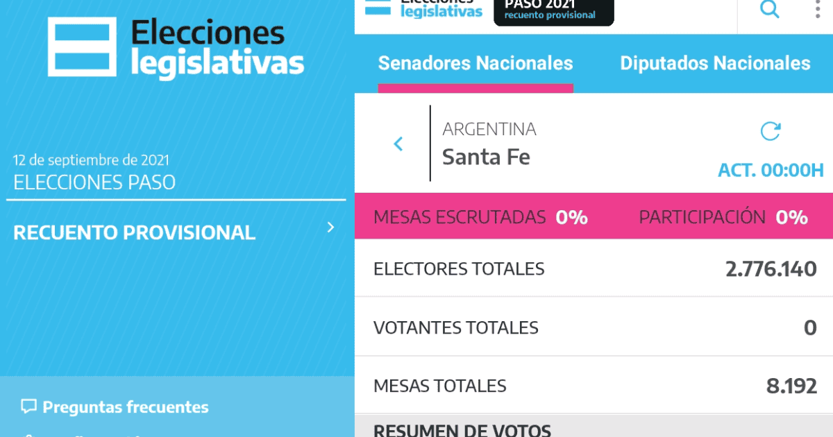 Elecciones 2021: Nación Lanzó Una App Para Seguir Los Resultados De Las ...