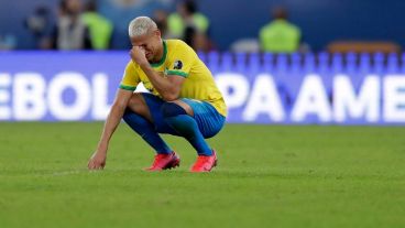 Richarlison sigue lamentando haber perdido contra Argentina en la final de la Copa América.