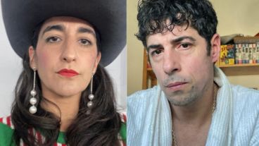 "Estoy muy bien acompañado, estoy contento y estoy muy feliz", dijo Esteban Lamothe sobre su relación con Charo López.