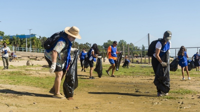 Se concretó este sábado la primera jornada del voluntariado ambiental 2022.