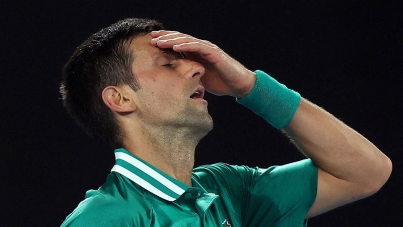 El tenista serbio Novak Djokovic.