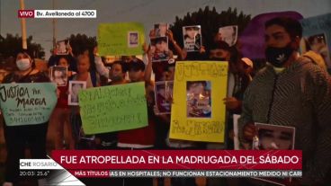 Familiares y allegados de la víctima cortaron el tránsito exigiendo justicia.