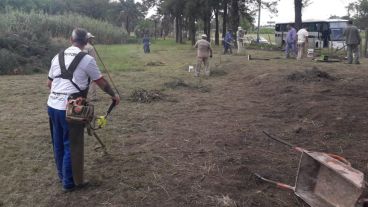 El terreno está ubicado sobre la colectora de Av. de Circunvalación 25 de Mayo.