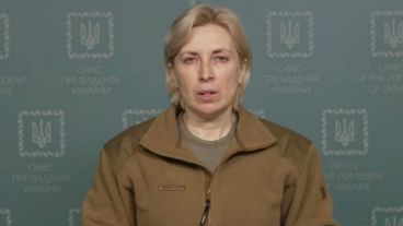 Iryna Vereschuk, viceprimera ministra ucraniana.