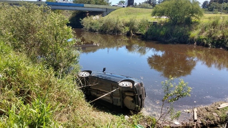  Las dos mujeres que iban a bordo del auto estaban en estado de shock.