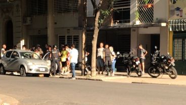 El violento episodio ocurrió este martes a la tarde en Urquiza y Castellanos.