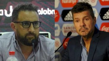 Cristian Malaspina y Marcelo Tinelli.