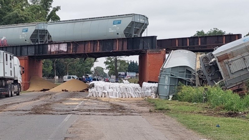 Los trabajos se mantenían en la zona del puente La Virginia.