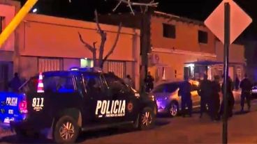 El hecho se reportó desde una casa de calle Biedma casi Ovidio Lagos.