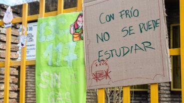 Solo este miércoles hubo dos protestas en escuelas.