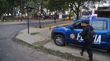 Tras el crimen del sábado, fuerte presencia policial en la zona