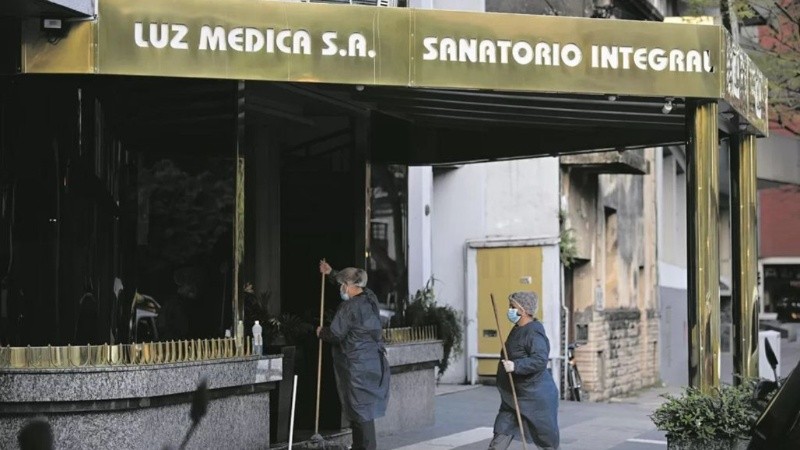 El lugar donde fallecieron los pacientes.