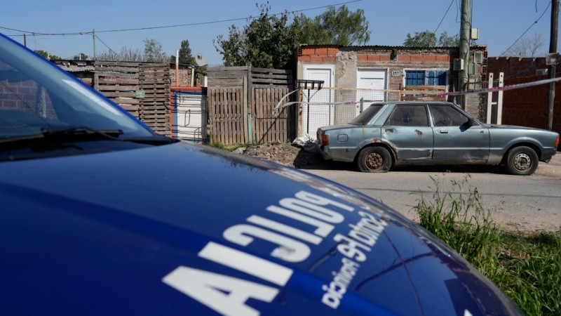 La casa desde la que la mujer policía le disparó al joven en Nuevo Alberdi