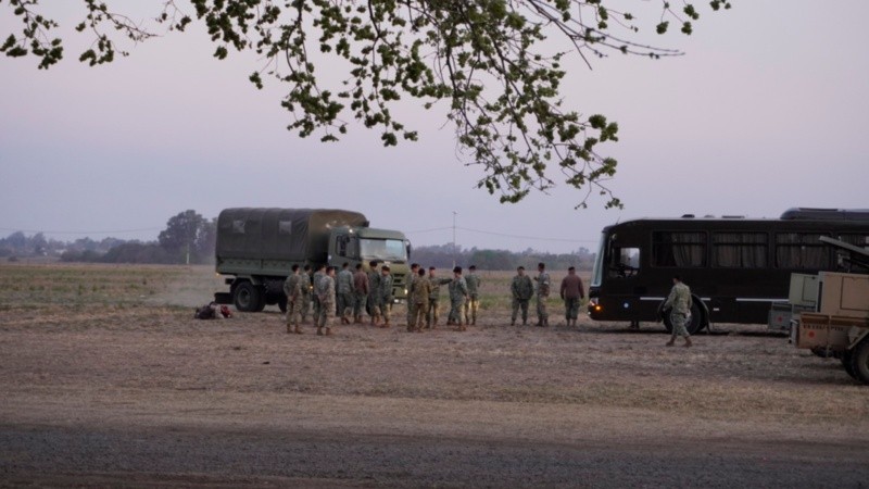 El Ejército regresó y se instaló en Alvear.