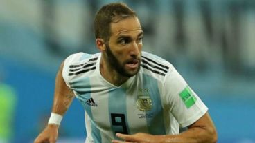 Higuaín fue durante mucho tiempo el nueve de la selección argentina.