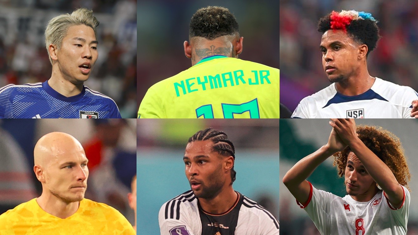 Pelo y barba: los looks más llamativos del Mundial Qatar 2022 | Rosario3