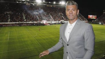 "Goyco" estuvo en el costado del campo de juego del estadio Lusail y fue el encargado de anunciar la formación del seleccionado argentino antes de la semifinal ante Croacia.