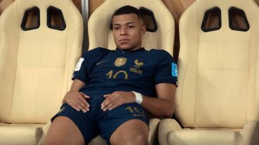 Un abatido Kylian Mbappé.