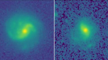 Las galaxias son las EGS-23205 y de EGS-24268.