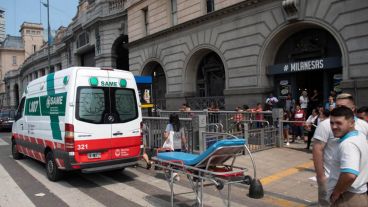 La muerte de la agente  en la estación de Retiro.