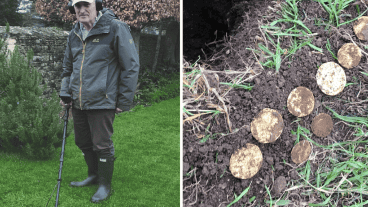 Compró un detector de metales para salir a caminar y encontró oro y joyas  del siglo VI - LA NACION