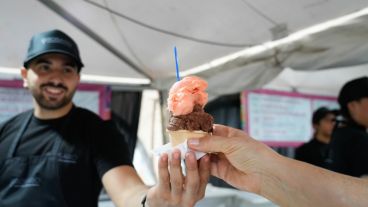 Rosario es la capital nacional del helado artesanal.