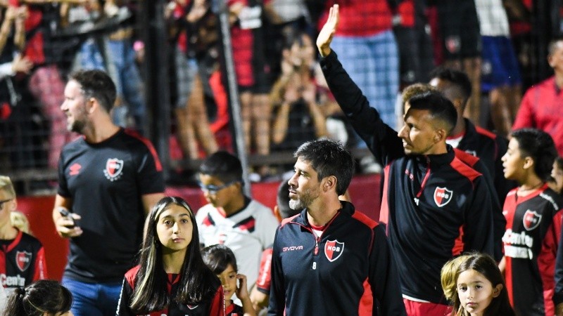 Pablo Pérez y Leonel Vangioni vivieron este banderazo como los más experimentados. 