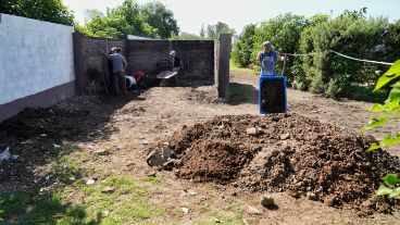 Infructuoso. La labor del Eaaf en San Lorenzo no develó el enigma de la desaparición de Paula.