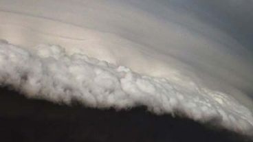 Registro de uno de los tornados que se produjeron el 13 de abril de 1993.