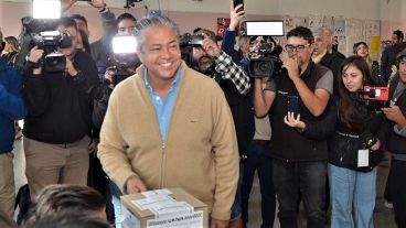 El exvicegobernador llegó como diputado nacional a estos comicios.