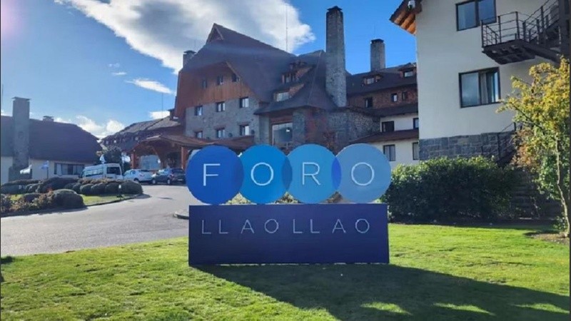 El Foro Llao Llao comenzó el lunes pasado en el lujoso hotel de Bariloche.