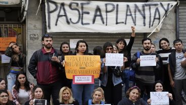 Trabajadores y trabajadoras provinciales piden el cumplimiento de sus derechos laborales.