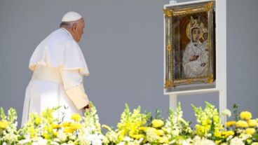 El Papa en Budapest.