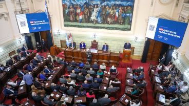 Apertura del 141° Período de Sesiones Ordinarias de la Legislatura de la Provincia de Santa Fe.