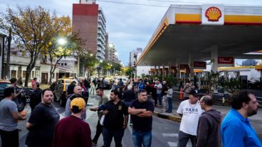 La estación de 27 de Febrero y Corrientes, donde trabajaba Mauro.