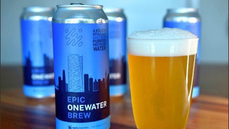 La bebida se llama Epic OneWater Brew.