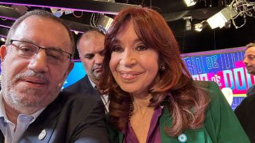 Carlos Maslatón se encontró con Cristina Fernández de Kirchner en los estudios de C5N.