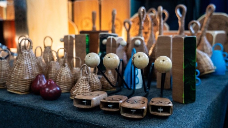 Además de los instrumentos tradicionales, también hay regionales. (Ana Isla - Rosario3)