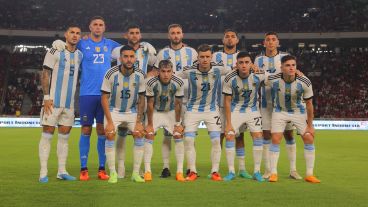 El equipo argentino que venció a Indonesia