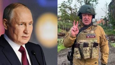 Putin: "A lo que nos enfrentamos es exactamente a una traición. Una traición provocada por la ambición desmesurada y los intereses personales" de Prigozhin