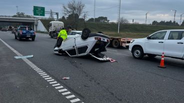 El accidente ocurrió en las primeras horas de la mañana.