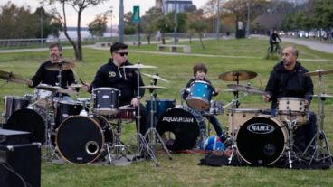 El encuentro de bateristas se realiza por quinta vez en Rosario.