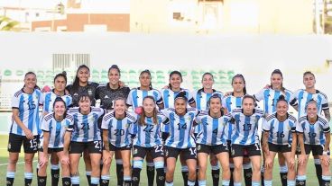 La Selección argentina femenina rumbo al Mundial 2023.